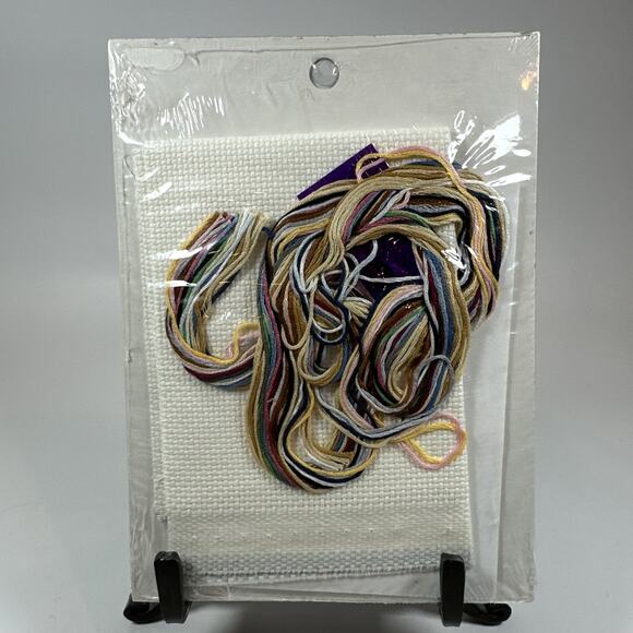 Bucilla BOO BOO BEAR Counted Cross Stitch Kit Bunny Factory Sealed 5X7 New! - Picture 6 of 6